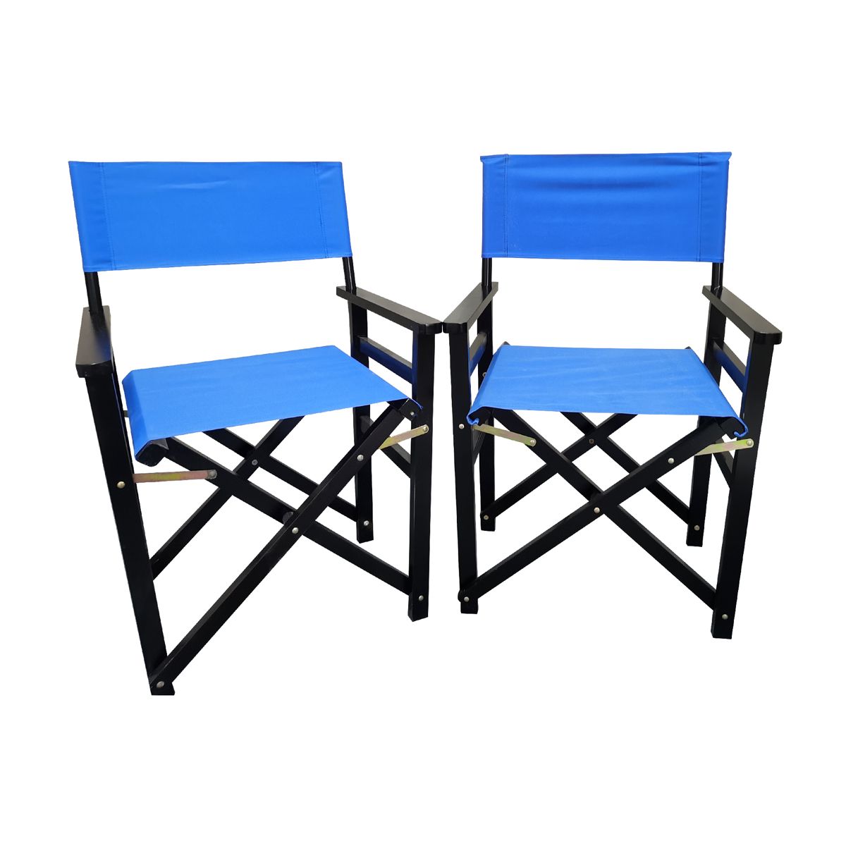 Folding Canvas Director Chairs, Set of 2 — view 2