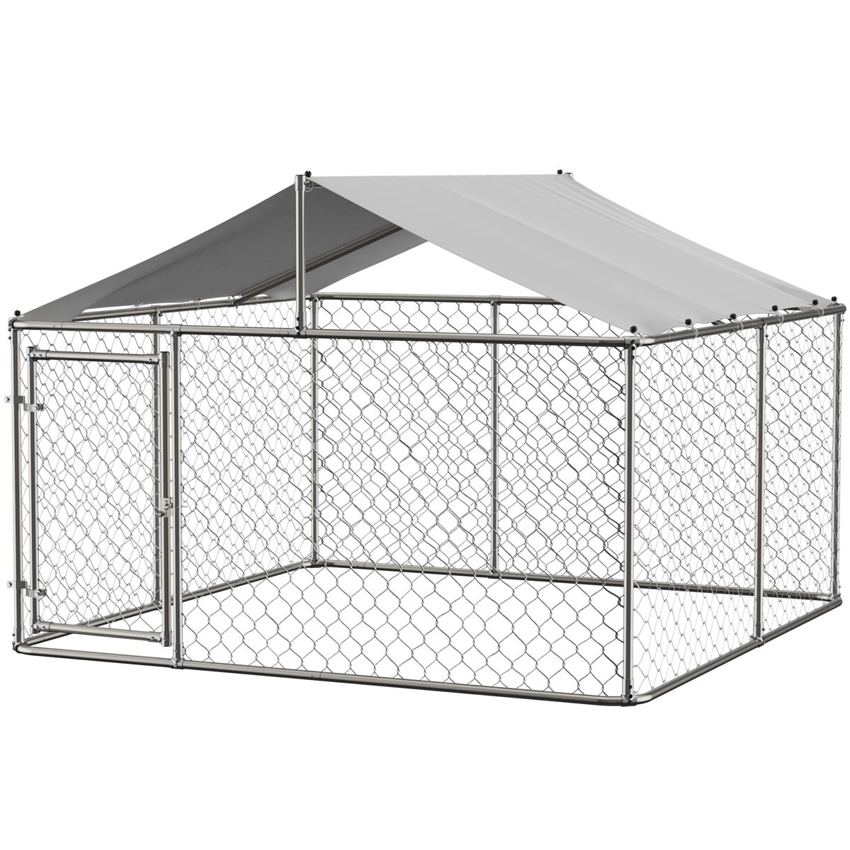 7.5-Foot Galvanized Steel Dog Pen