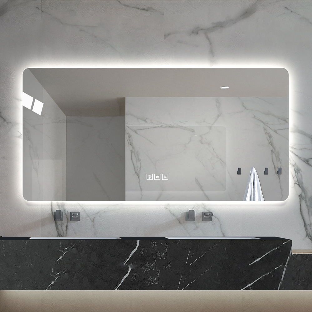 28 x 60 Backlit LED Mirror with Demist Function