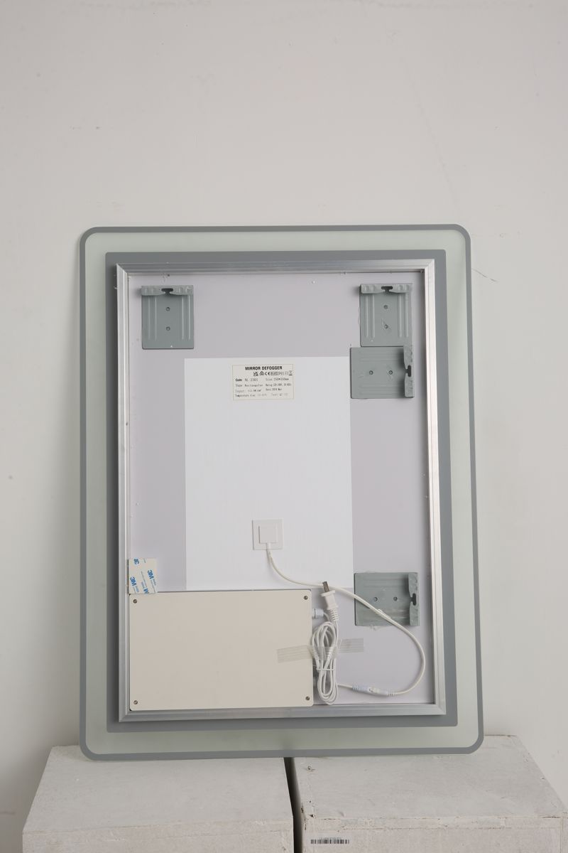 24 x 32 Front and Backlit LED Bathroom Mirror — view 3