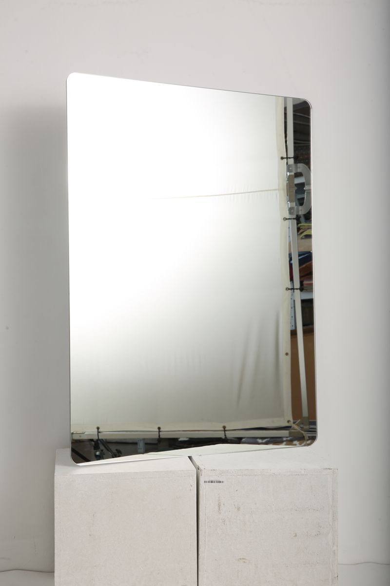 30 x 40 Frameless Rounded Rectangle Mirror — view 2