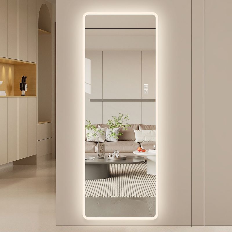 65x24-Inch Frosted-Edge LED Full-Length Mirror — view 2