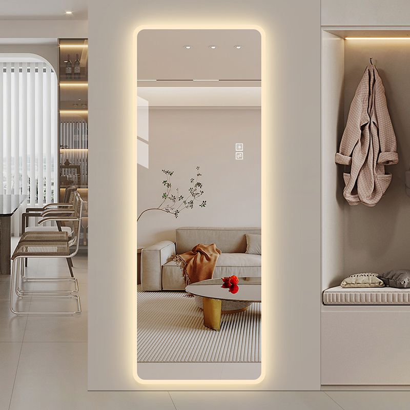 65x24-Inch Frosted-Edge LED Full-Length Mirror — view 3