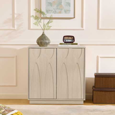 Two-Door Sideboard with Adjustable Shelves — view 1