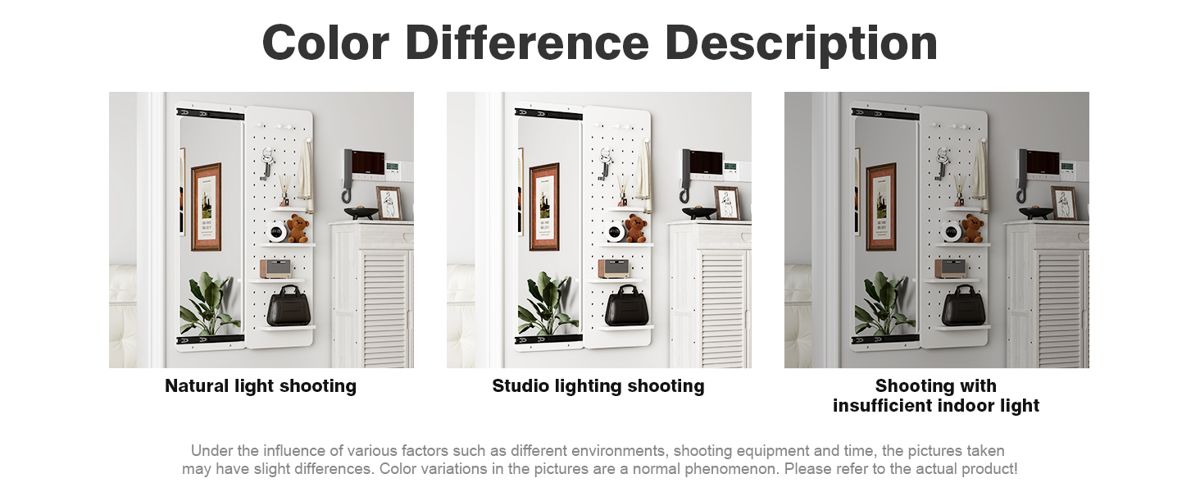 47-Inch Sliding-Panel Full-Length Mirror — view 2