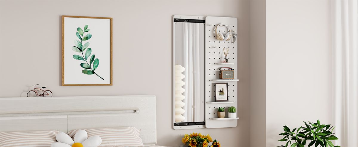 47-Inch Sliding-Panel Full-Length Mirror — view 4