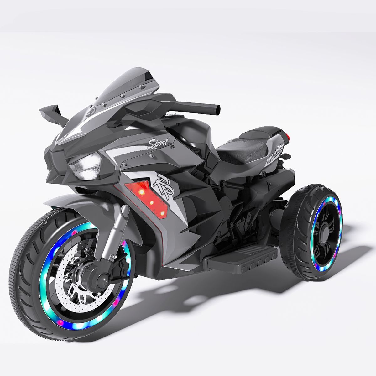 12V Three-Wheel Kids' Motorcycle