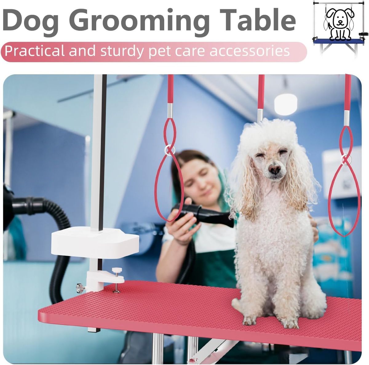 47-Inch Foldable Pet Grooming Table — view 4