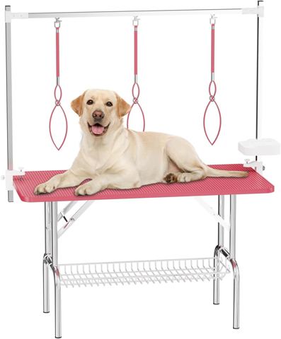 47-Inch Foldable Pet Grooming Table
