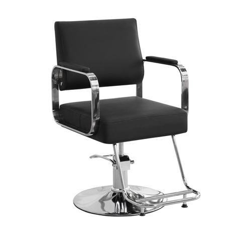 Swivel Barber Chair with Memory Foam Seat