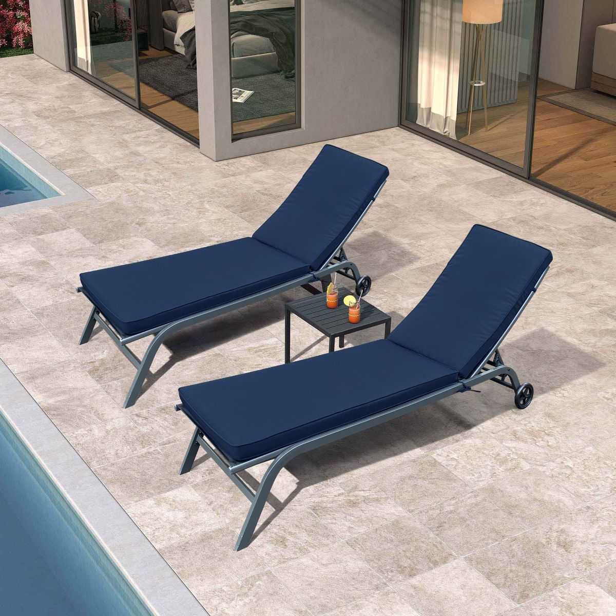 Chaise Lounge Cushion Replacement, Set of 2 — view 2