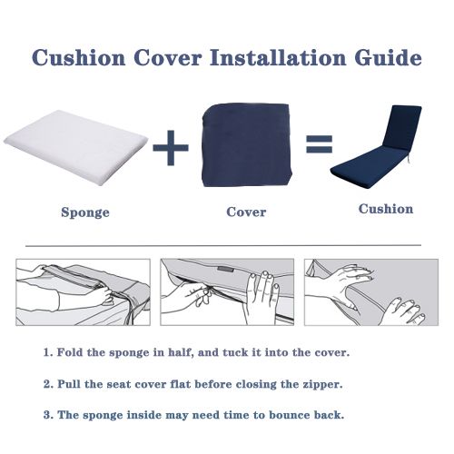 Chaise Lounge Cushion Replacement, Set of 2 — view 4