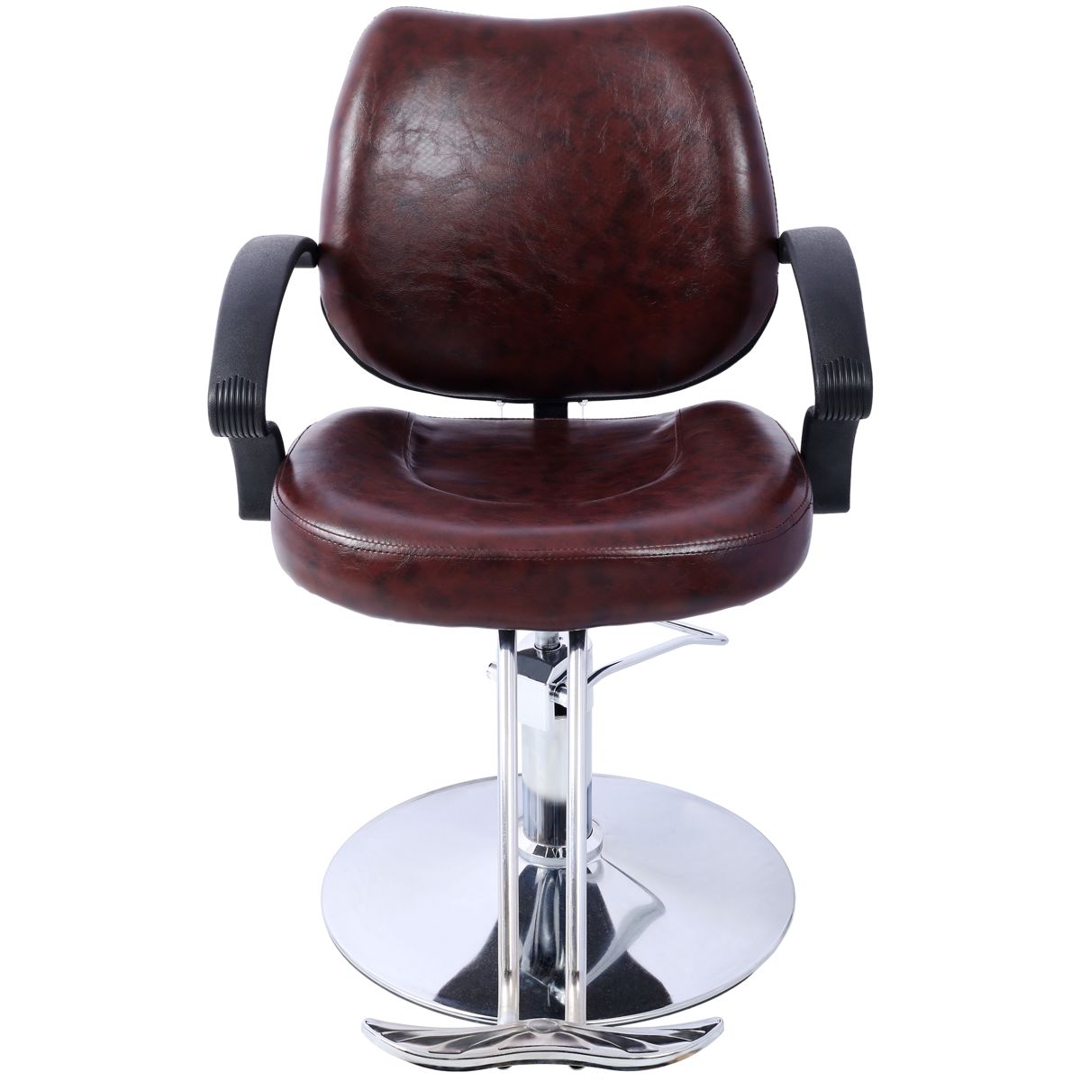 Hydraulic Salon Styling Chair with Barber Cape — view 2