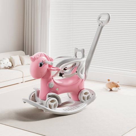 Convertible Unicorn Rocker and Balance Bike — view 1