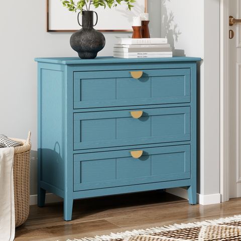 Three-Drawer Accent Cabinet — view 1