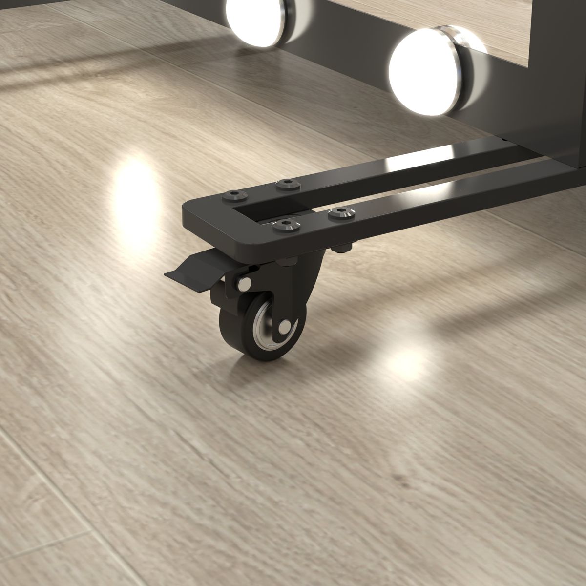 63 x 24 Bulb-Lit Full Length Vanity Mirror — view 4